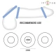 Set 3 inele pentru penis din silicon medical și ABS, diverse culori