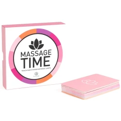 JOC PENTRU CUPLURI - „MASSAGE TIME”, Roz/Negru