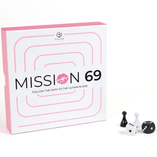 SECRET PLAY - Joc de societate pentru cupluri, „MISSION 69”,