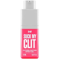 Gel Revoluționar cu Efect de Sucțiune Clitoridiană și Căldură, Aroma Căpșuni Sălbatice, 15ml