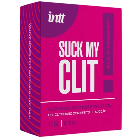 Gel Revoluționar cu Efect de Sucțiune Clitoridiană și Căldură, Aroma Căpșuni Sălbatice, 15ml