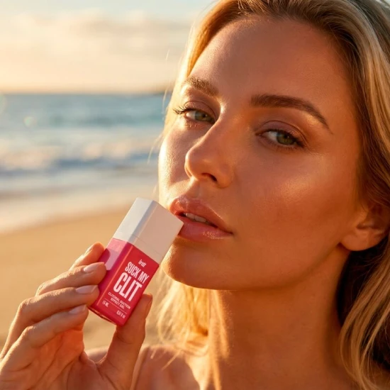 Gel Revoluționar cu Efect de Sucțiune Clitoridiană și Căldură, Aroma Căpșuni Sălbatice, 15ml