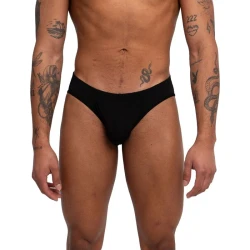 Slip BURN din materiale elastice, negru, S