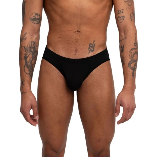 Slip BURN din materiale elastice, negru, XL