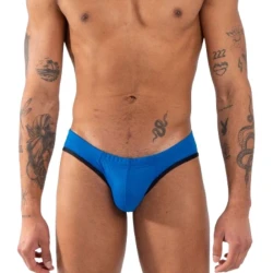 Slip BURN din materiale elastice, albastru, L