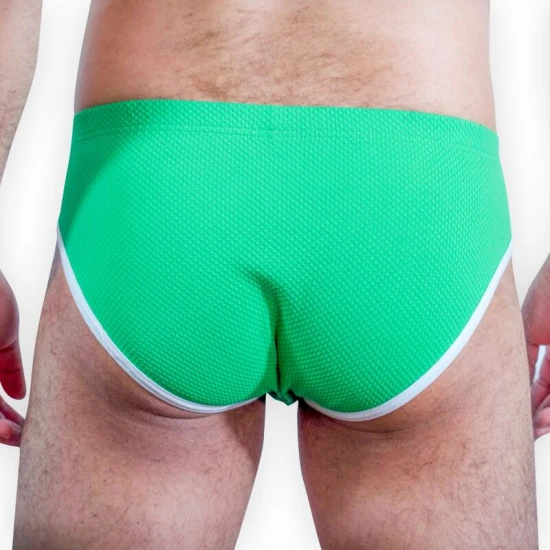 Chilot slips din materiale elastice, verde, S