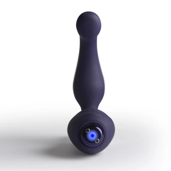 Masajer prostată și perineu din silicon, albastru, universal