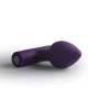 Plug anal vibrant Nova Astryx din silicon, mov