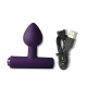Plug anal vibrant Nova Astryx din silicon, mov