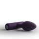 Plug anal vibrant Nova Solaris din silicon, mov