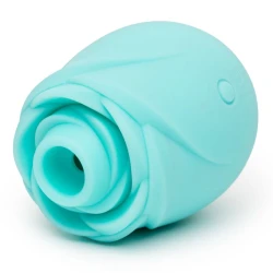 Vibrator clitoral cu aspirație Rose Glow, silicon, roz, universal