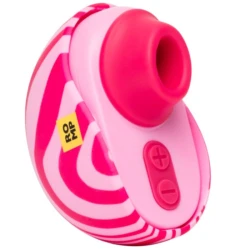 Vibrator rabbit rotativ din silicon medical, mov, universal