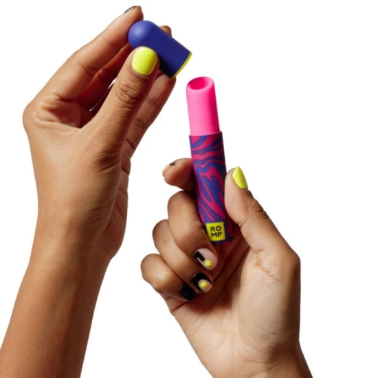 Vibrator tip ruj din material premium, roz, 7 niveluri