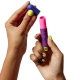Vibrator tip ruj din material premium, roz, 7 niveluri