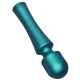 Vibrator mini wand cu cap flexibil, verde