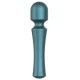 Vibrator mini wand cu cap flexibil, verde