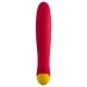 Vibrator rabbit reîncărcabil din silicon, roșu