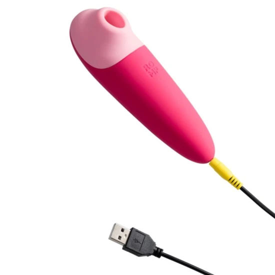 Vibrator wand Shine X din silicon, roz
