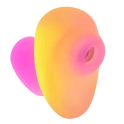 Stimulator clitoral cu sucțiune din silicon, roz, USB, waterproof