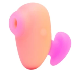 Stimulator clitoral cu sucțiune din silicon, roz, USB, waterproof