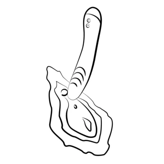 Vibrator G-Spot din silicon, roșu, USB