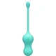 Vibrator G-spot ROMP Cello din silicon, turcoaz, telecomandă