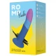 Dildo din silicon cu ventuză tricoloră, 14 cm