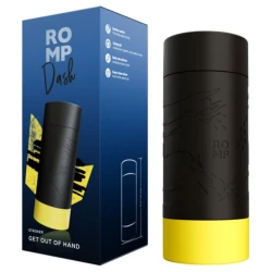 Masturbator masculin cu control al sucțiunii, 20 cm, negru