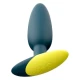 Plug anal vibrator ROMP Bass din silicon, verde