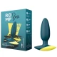 Plug anal vibrator ROMP Bass din silicon, verde