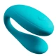 Inel vibrator pentru cupluri din silicon, turcoaz, Universal