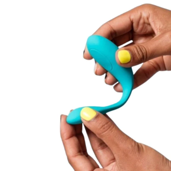 Inel vibrator pentru cupluri din silicon, turcoaz, Universal