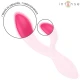 Stimulator Vibrator Articulat din silicon, negru, USB