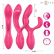 Stimulator Vibrator Articulat din silicon, negru, USB