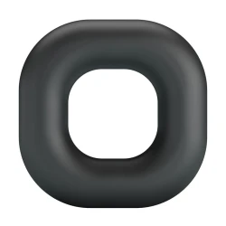 Inel penis din silicon, negru