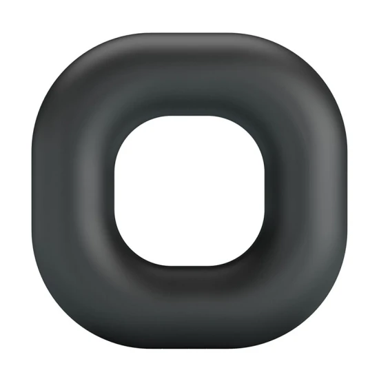 Inel penis din silicon, negru
