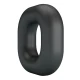 Inel penis din silicon, negru