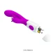 Vibrator Rabbit Butterfly Kiss din silicon, mov