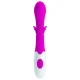 Vibrator Rabbit Butterfly Kiss din silicon, mov