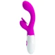 Vibrator Rabbit Butterfly Kiss din silicon, mov