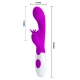 Vibrator Rabbit Butterfly Kiss din silicon, mov