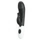 Vibrator Rabbit 30 funcții din silicon, negru