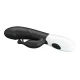 Vibrator Rabbit 30 funcții din silicon, negru