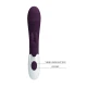 Vibrator Rabbit din silicon, mov, 30 funcții