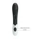 Vibrator Rabbit 30 funcții din silicon, negru