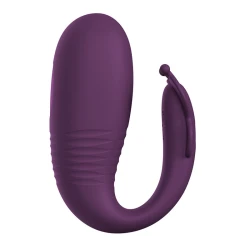 Vibrator ou cu thrusting din silicon, mov, control app