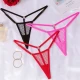 Chilot micro din plasă, roz neon, S/M