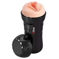 Masturbator realist auto-lubrifiant din material moale, 16,5 cm
