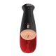 Masturbator automat XL din material moale, negru, 42 cm
