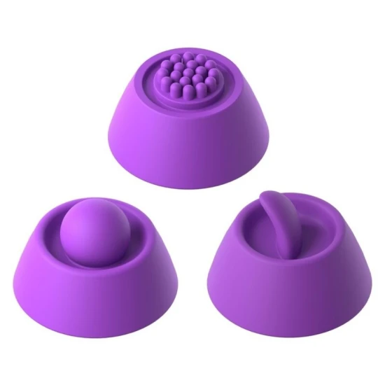 Vibrator Rabbit din material moale, mov, 24,1 cm
